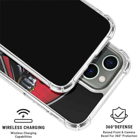 Marvel Black Widow Natasha Romanova iPhone 15 Pro Clear Case